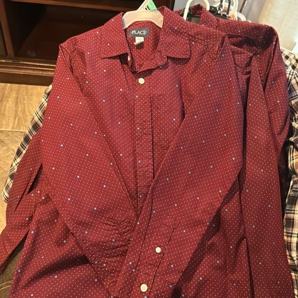 Children’s place long sleeve button up